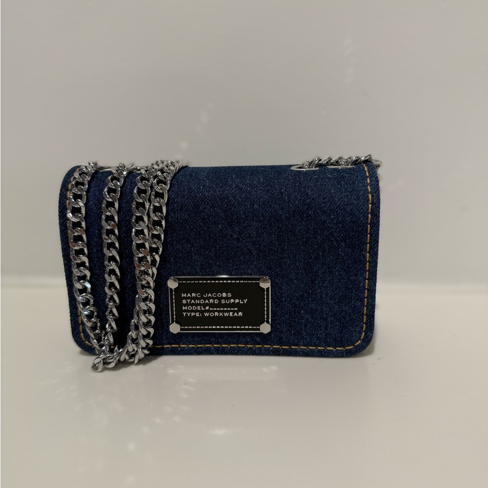 NWT Marc Jacobs denim mini bag